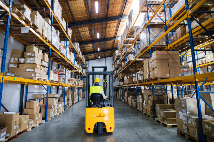 Image of forklift operator