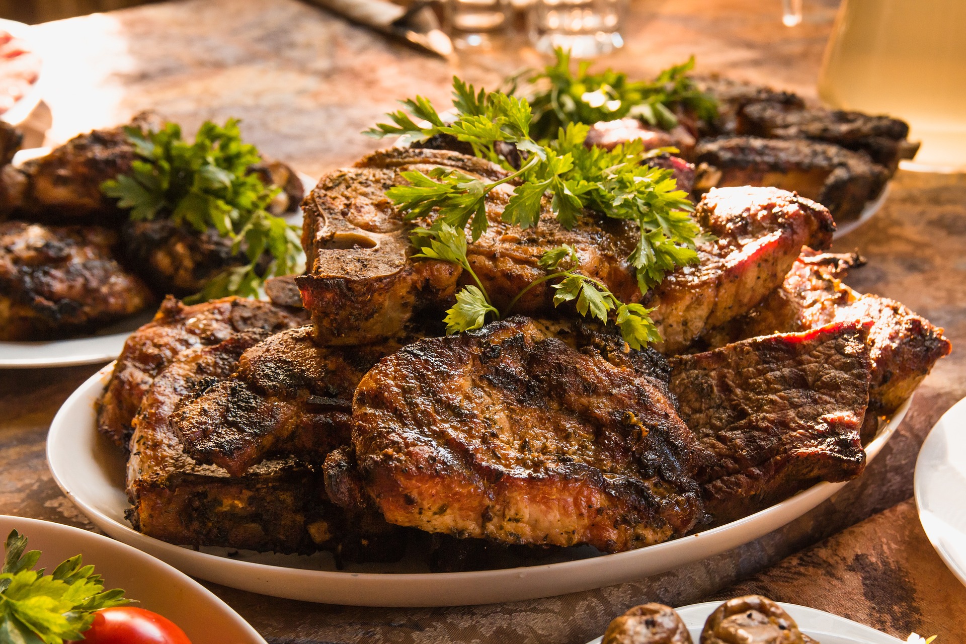 Image cook steaks